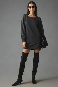 Outlet ✨ Daily Practice By Anthropologie Washed Tunic ???? Dress BLACK ????