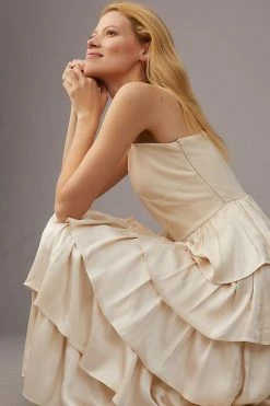 Best reviews of ❤️ Endless Rose Tiered Sweetheart ???? Dress CREAM ????