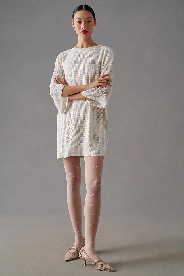 Wholesale ???? Let Me Be Sequin Mini ???? Dress WHITE ⌛ - Image 2