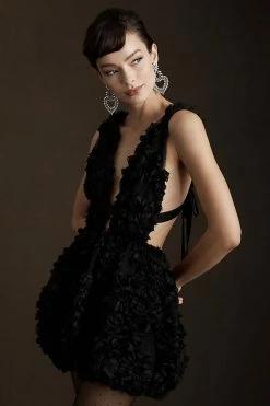 Best reviews of ???? For Love & Lemons Astrid ???? Dress BLACK ✨